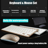 Multi-Device 2.4g Wireless Keyboard And Mouse Combo