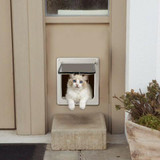 Cat Door 4-Way Locking Cat Flap With Liner