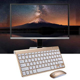 Wireless Keyboard And Mouse Combo 2.4G Ultra Thin Keyboard