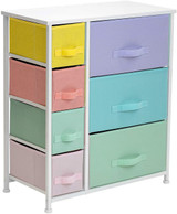 Sorbus Nightstand with 7 Drawers - Bedside Furniture & Night Stand