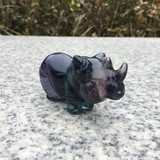 Rainbow Fluorite Rhinoceros