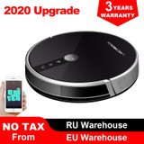 LIECTROUX C30B Robot Vacuum Cleaner Map Navigation,WiFi App,4000Pa Suction,Smart Memory,Electric WaterTank,Wet Mopping,Disinfect