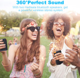 IPX7 Waterproof Bluetooth Speaker, Hadisala H2 Portable Wireless Speaker Bluetooth