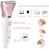 Electric Razor for Women, Tencoz Hair Removal for Women 2 in 1