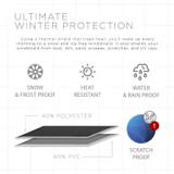 Windshield Snow Cover Ice Removal Wiper Visor Protector