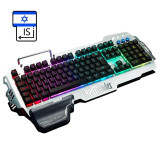 Mechanical Gaming Keyboard K900 RGB Anti-ghosting Ergonomics for PC Russian Spanish French