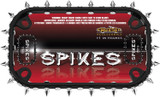 Motorcycle License Plate Frame, Black/Chrome