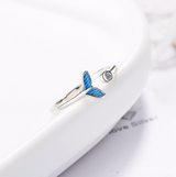 Mermaid Tail Adjustable  Ring