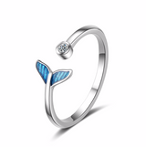 Mermaid Tail Adjustable  Ring