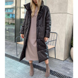 Women's Leather Parkas Jackets