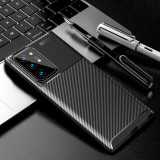 Luxury Carbon Fiber Soft TPU Silicone Cases for Samsung Galaxy Note 20/note 20 Ultra/s20/s20 ultra/s20 plus