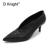 Block Heel Patent Leather Shoes Women