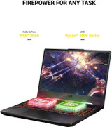 2021 ASUS TUF VR Ready Gaming Laptop, 15.6" IPS FHD, AMD Ryzen