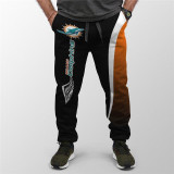 Men's Miami Dolphins Sweatpants Printed 3D