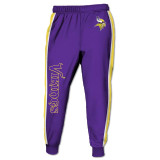 Men's Minnesota Vikings Sweatpants Printed 3D