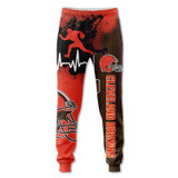 Cleveland Browns Men's Sweatpants Printed 3D