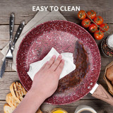 10"Stone Earth Frying Pan-Non Stick Skillets