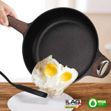 Nonstick Skillet,Deep Frying Pan with Glass Lid