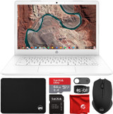 HP Chromebook 14" HD Laptop (Intel Celeron N3350 up to 2.4GHZ, 4GB RAM,