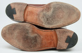 ALDEN 560 Tassel Moccasin Leather Men's Loafer Shoes - BROWN - sz 13