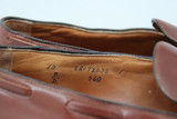 ALDEN 560 Tassel Moccasin Leather Men's Loafer Shoes - BROWN - sz 13