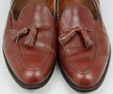 ALDEN 560 Tassel Moccasin Leather Men's Loafer Shoes - BROWN - sz 13