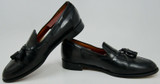 CHURCH'S Kingsley 2 Black Polished Binder Loafer - Tassel - Men's Shoes 13 E