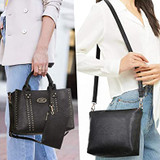 Women Vegan Leather Handbags Fashion Satchel Bags
