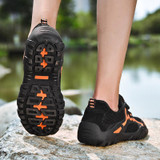 Men's mesh breathable hollow hole shoes outdoor sports casual sandals 134174