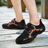 Men's mesh breathable hollow hole shoes outdoor sports casual sandals 134174