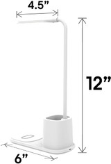 LED Desk Lamp with Wireless Charger