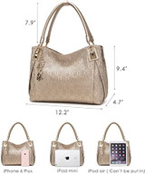 Leather Handbag for Women, Ladies Top-handle Tote Crossbody Shoulder Bag Leather Handbag for Women, Ladies Top-handle Tote Crossbody Shoulder Bag