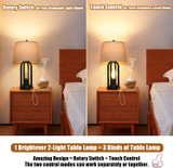 Touch Bedside Table Lamps