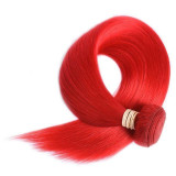 Brazilian Straight Hair weave Human Hair Bundles Pre-colored Hair Bundles Pink, red blue,yellow Purple