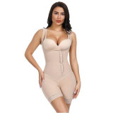 Body Shaper  Women Latex Shaper Waist Cincher Slimming Zipper Buckle Full Body Shaper Tummy Waist Control Bodysuits Shapewear