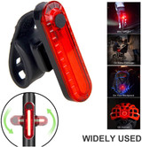 USB Rechargeable Bike Light Set, 3 Light Mode Fits All Bicycles.