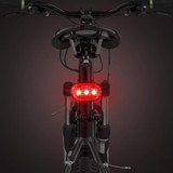 Bicycle Light Set Super Bright 5 LED Headlight, 3 LED Taillight, Quick-Release.