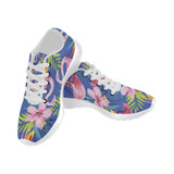 Tropical Flower Flamingo Women's Sneakers