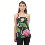 Flamingo Flower Women's Tank