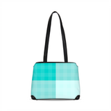 Flamingo Life Green Plaid Shoulder Bag