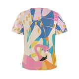 Flamingo Life Girls Tropical T-Shirt