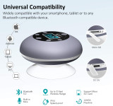 Shower Speaker, HOTT Shower Radios, Water Resistant Bluetooth Speaker 5.0,