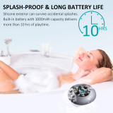 Shower Speaker, HOTT Shower Radios, Water Resistant Bluetooth Speaker 5.0,