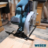 20V Cordless Circular Saw, Include 4.0Ah Battery, 2 Blade, Charger, Vacuum Adaptor.
