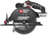 PORTER-CABLE 20V MAX 6-1/2-Inch Cordless Circular Saw, Tool Only.