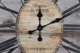 Distressed Wood Wall Clock, 29