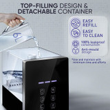 Air Humidifier for Bedroom Top Fill 6L Large Capacity
