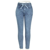 High Waist Skinny Jeans Women Streetwear Pencil Pants