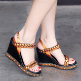 Wedge Heel Platform Shoes | High Heel Sandals