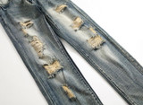 Men's Retro Skinny Fit Jeans | Men's Denim Fashion Jeans